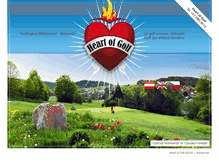 Tablet Screenshot of heart-of-golf.com